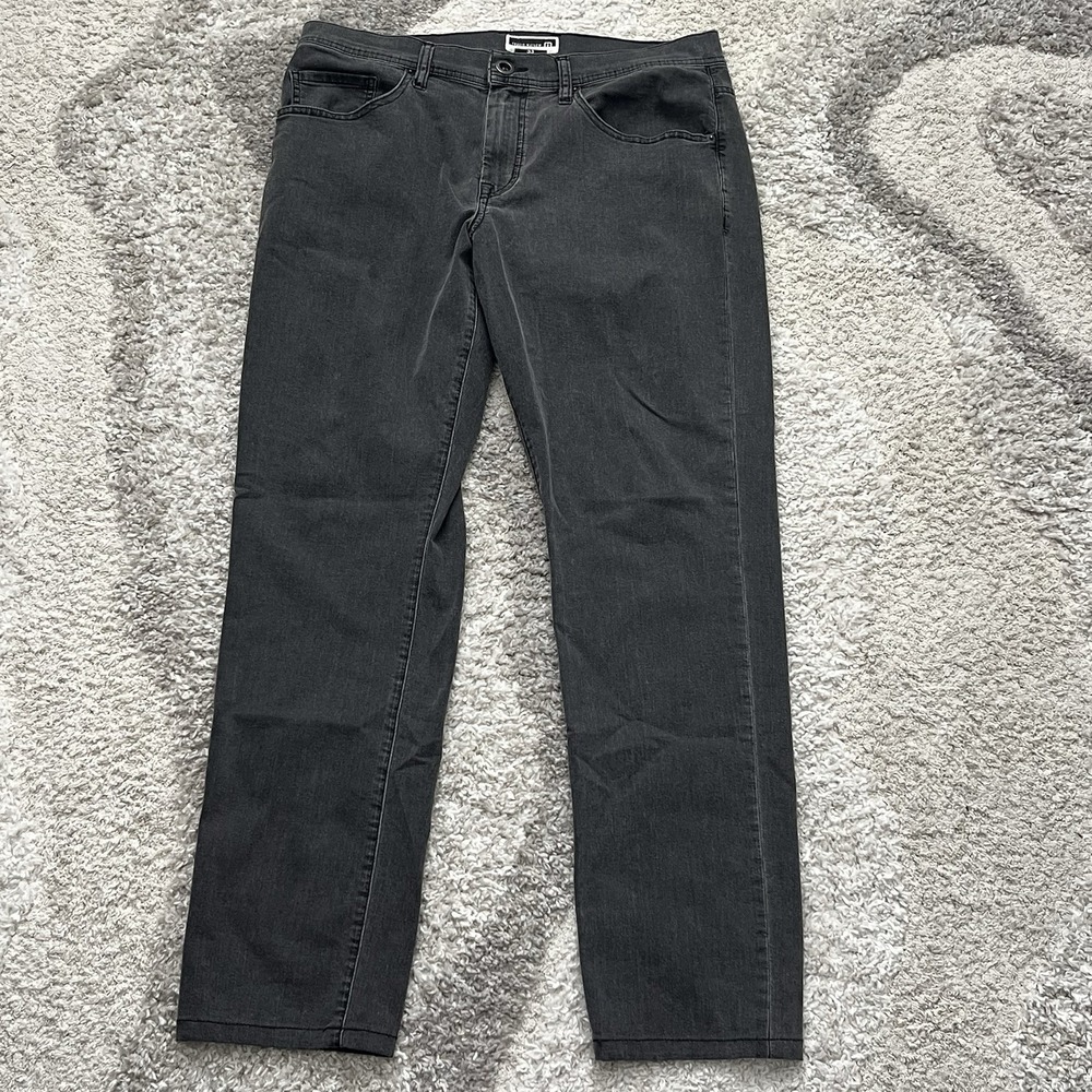 Travis Mathew Jeans Mens Size 34x30 Legacy Featherweight Soft Stretch Pant Gray